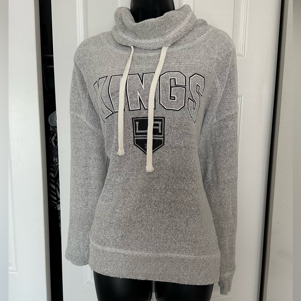 NHL Official - Gray Kings cowlneck sweater - Size L